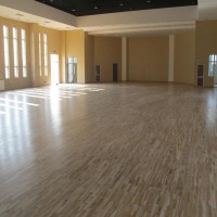 中体奥森 柞木面板 运动木地板施工 体育木地板 舞台木地板体育馆木地板翻新安装
