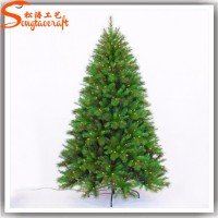 圣诞树批发定做 迷你圣诞树 仿真PVC塑料圣诞树 带底座圣诞树直销