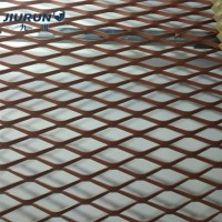 供应 浸塑菱形网 建筑施工钢板网